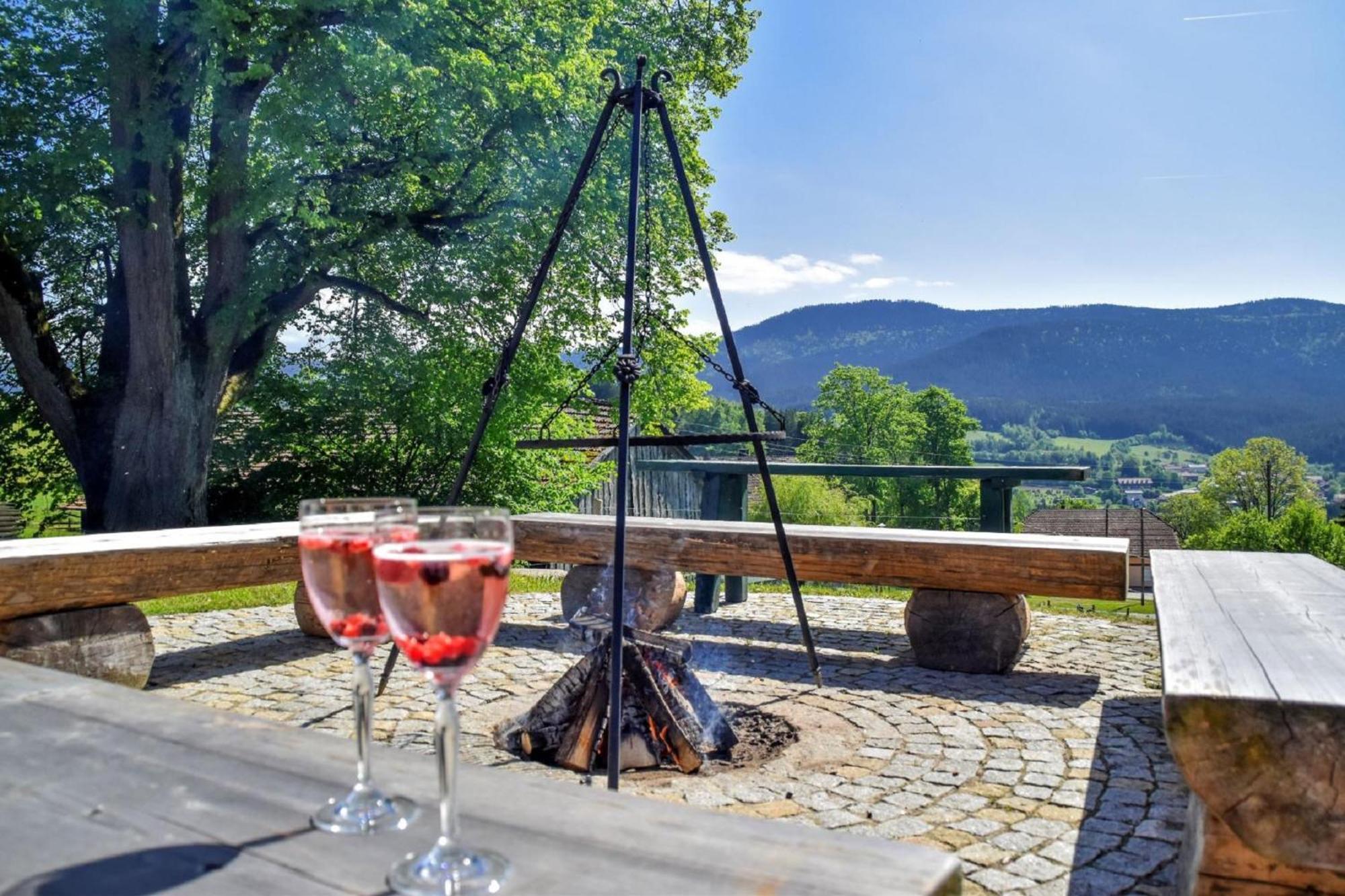 Urlaub Auf Dem Haberlhof Villa Лоберг Екстериор снимка