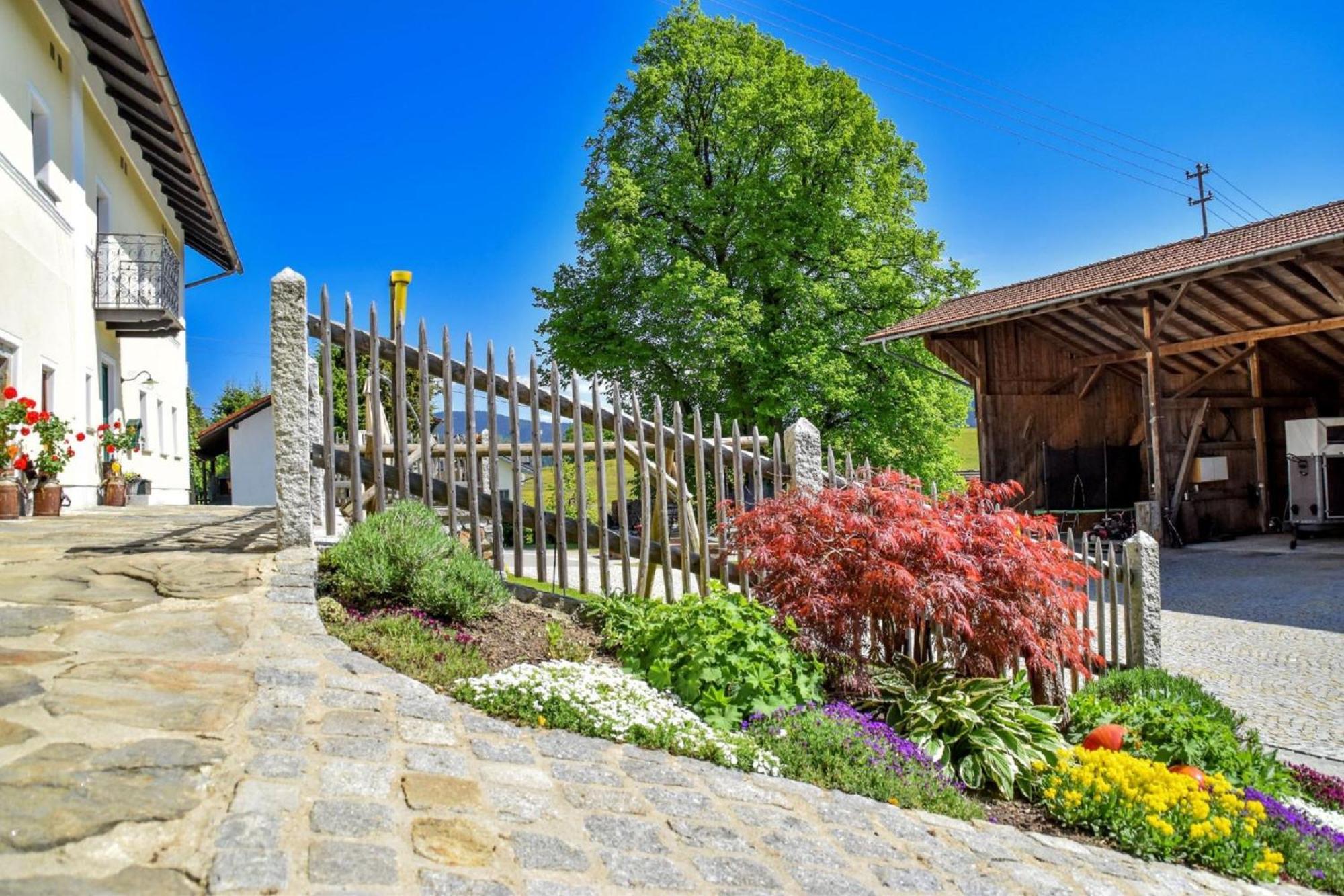 Urlaub Auf Dem Haberlhof Villa Лоберг Екстериор снимка